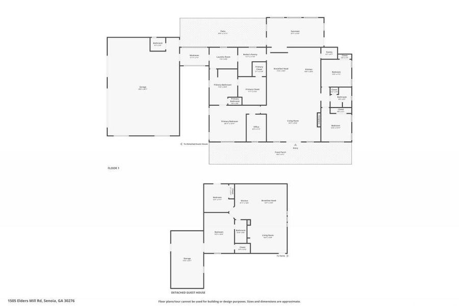 2D floor plan layout of this home in , Senoia, GA (Image 6).