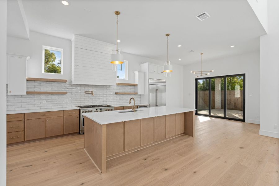 Furnished interior view inside a new home in , Houston (Image 17).