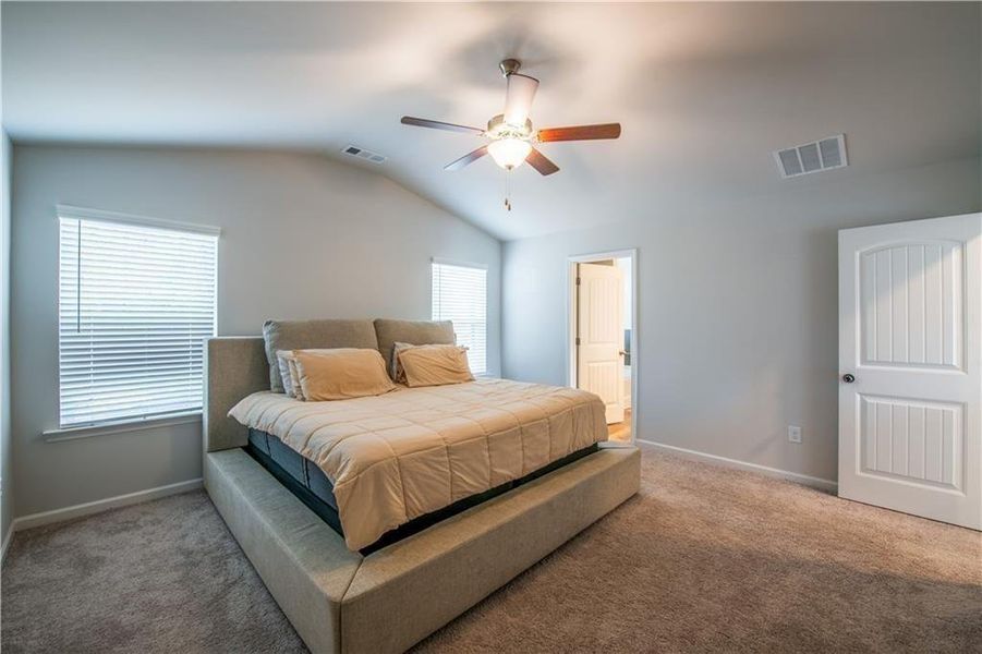 Furnished interior view inside a new home in , Atlanta (Image 32).