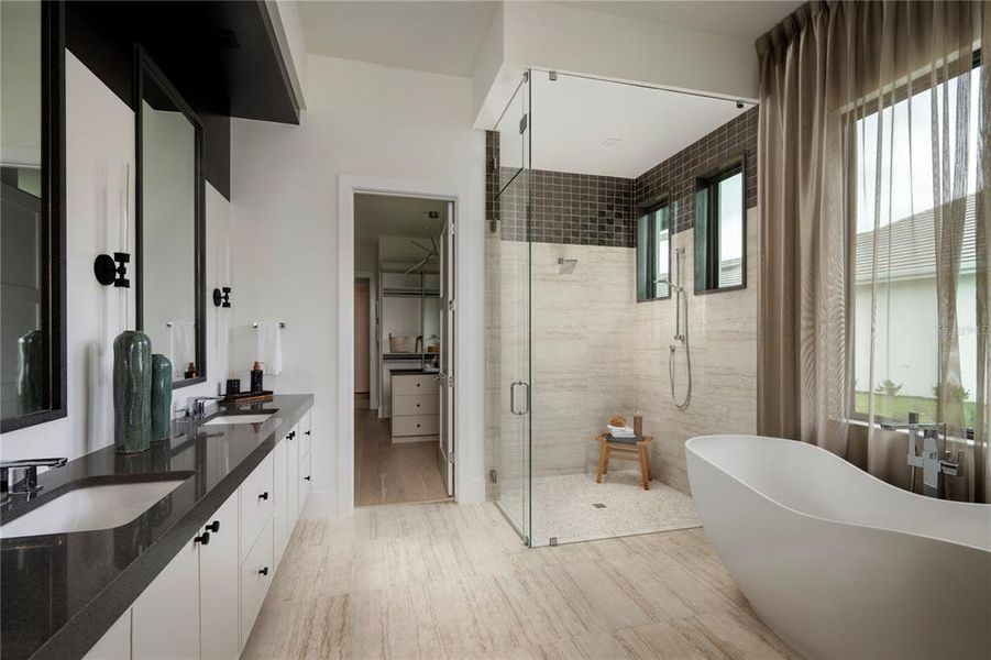 Furnished interior view inside a new home in , Ocala (Image 13).