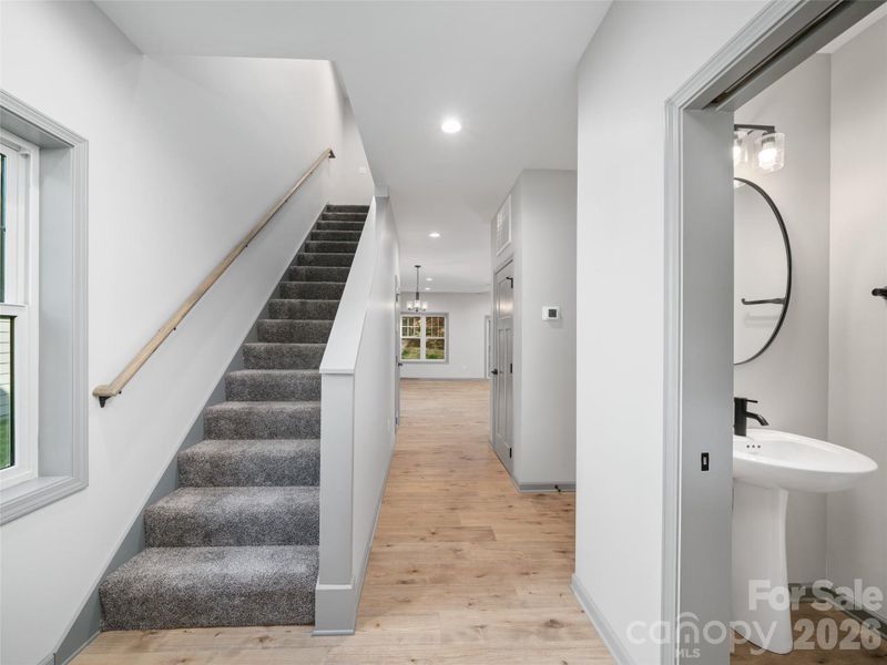 Furnished interior view inside a new home in , Burnsville (Image 6).