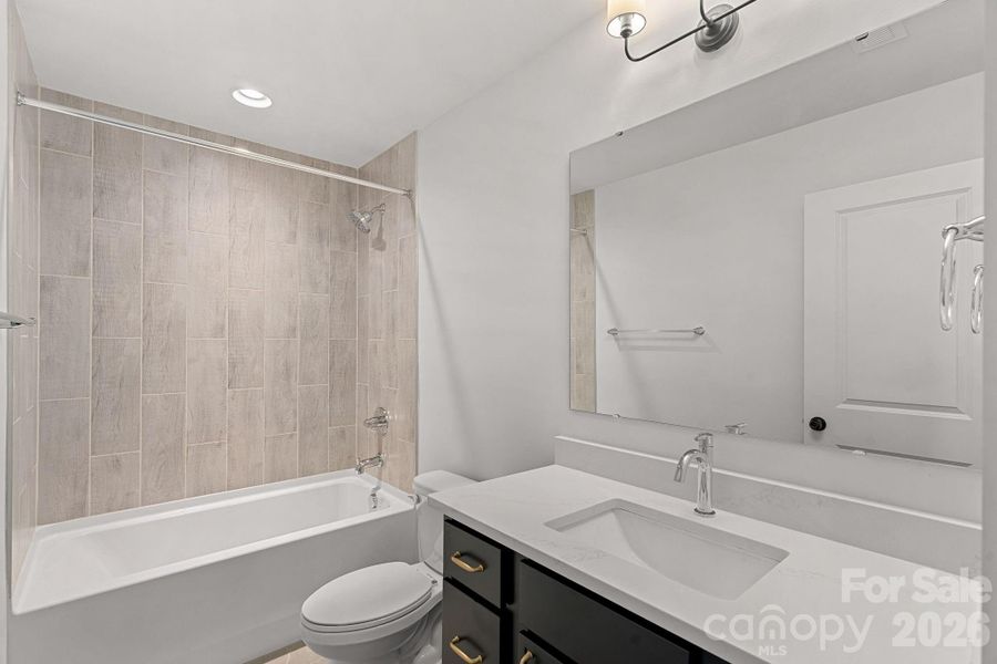 Furnished interior view inside a new home in , Charlotte (Image 8).