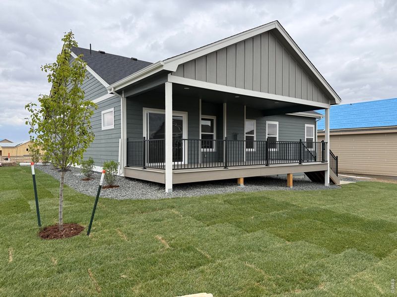 Exterior details and patio area of a home in , Wellington (Image 7).