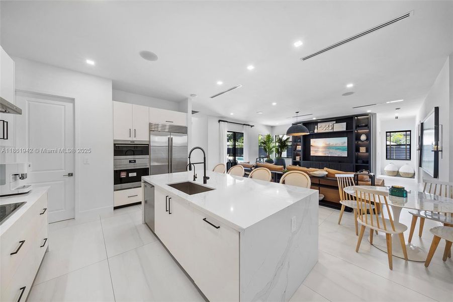 Furnished interior view inside a new home in , Miami (Image 42). Furnished interior view inside a new home in , Miami (Image 42).