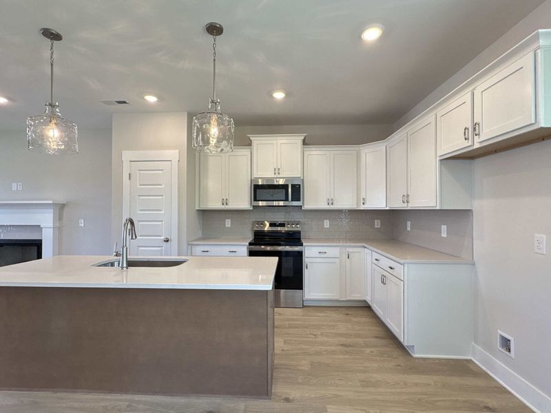 Furnished interior view inside a new home in , Gallatin (Image 3).