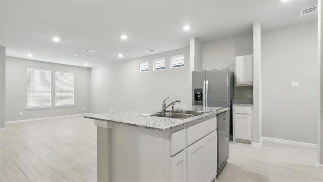 Furnished interior view inside a new home in Orchard Village, Fort Worth (Image 14). Furnished interior view inside a new home in Orchard Village, Fort Worth (Image 14).