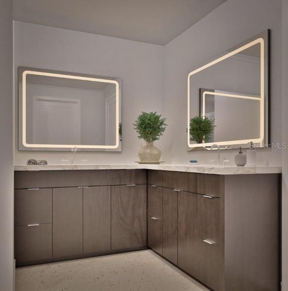 Furnished interior view inside a new home in , Clearwater (Image 7). Furnished interior view inside a new home in , Clearwater (Image 7).