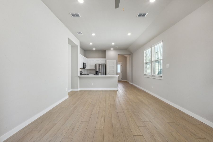 Living Room in the Birch home plan by Trophy Signature Homes – REPRESENTATIVE PHOTO