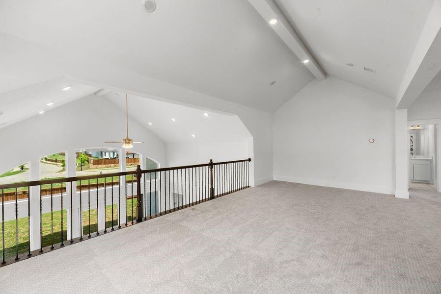 Spacious, unfurnished interior of a new home in Silverleaf Estates in Frisco, Frisco (Image 40).