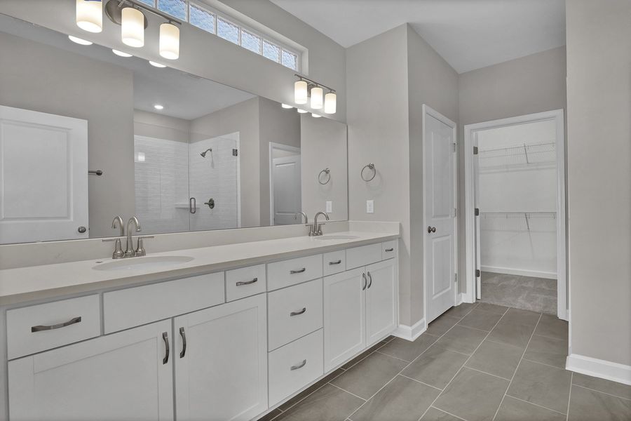 Furnished interior view inside a new home in Grand Park, Leland (Image 10).