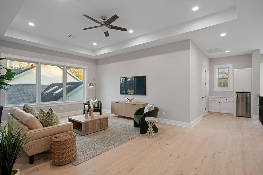 Furnished interior view inside a new home in , Houston (Image 30). Furnished interior view inside a new home in , Houston (Image 30).