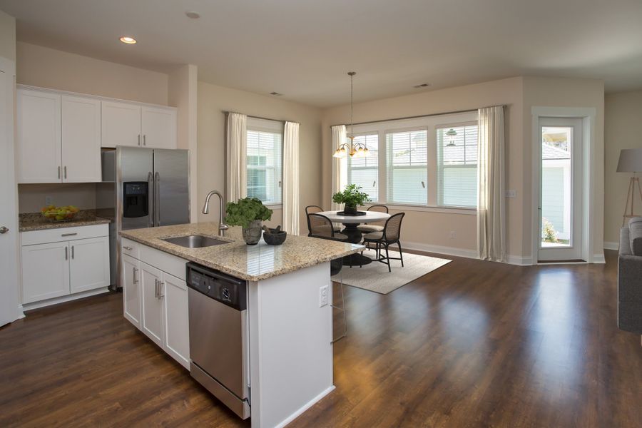 Representative furnished interior of a home built from the Harper by Hunter Quinn Homes in Horry County Homes, Myrtle Beach (Image 8).