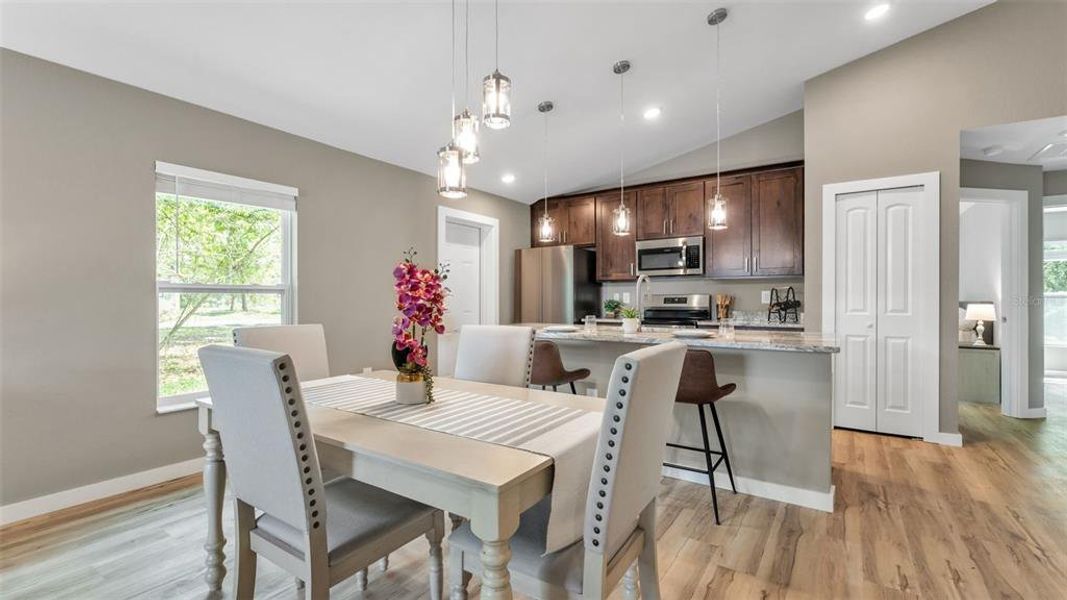 Furnished interior view inside a new home in , Bartow (Image 9). Furnished interior view inside a new home in , Bartow (Image 9).