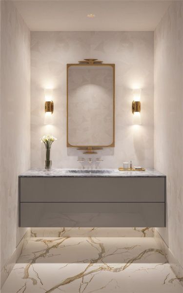 Tower Residences are generously proportioned, ranging from approximately 2,000 square feet to 3,500 square feet. All Tower Residences can be accessed through a semi-private elevator, that brings residents directly into their own personal foyer.