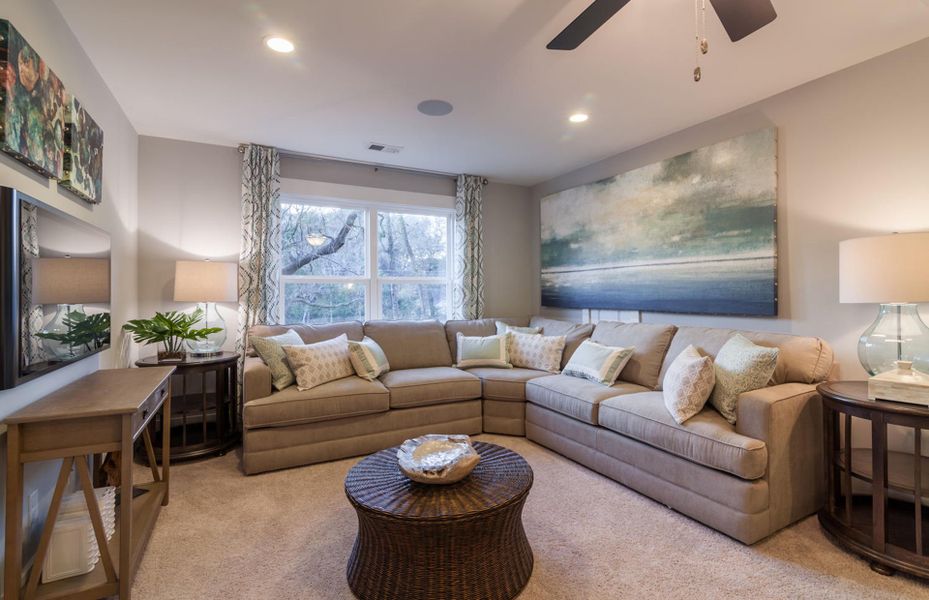 Furnished interior view inside a new home in Heartwood, Richmond Hill (Image 6). Furnished interior view inside a new home in Heartwood, Richmond Hill (Image 6).