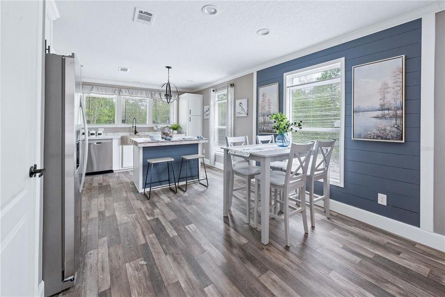 Furnished interior view inside a new home in , Starke (Image 11).