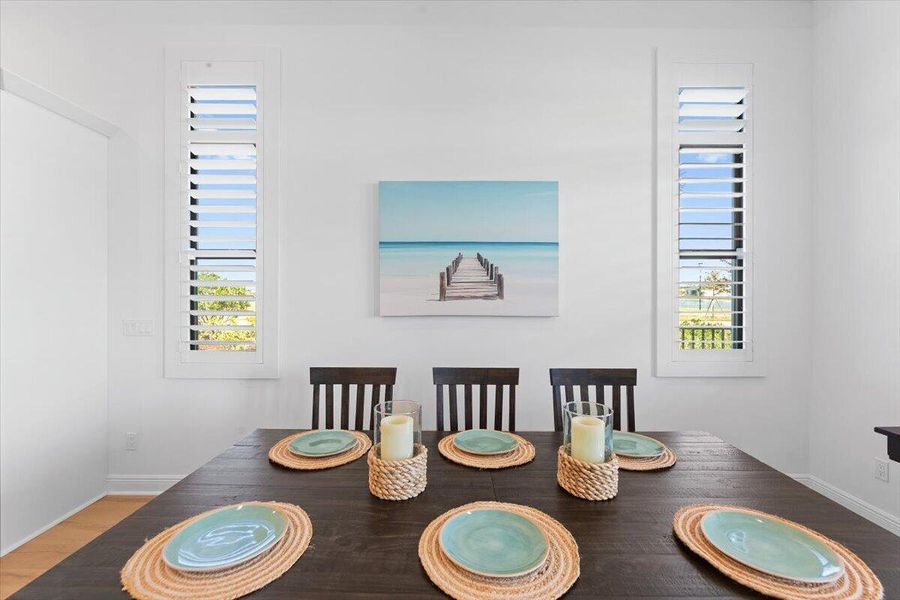 Dining area Dining area