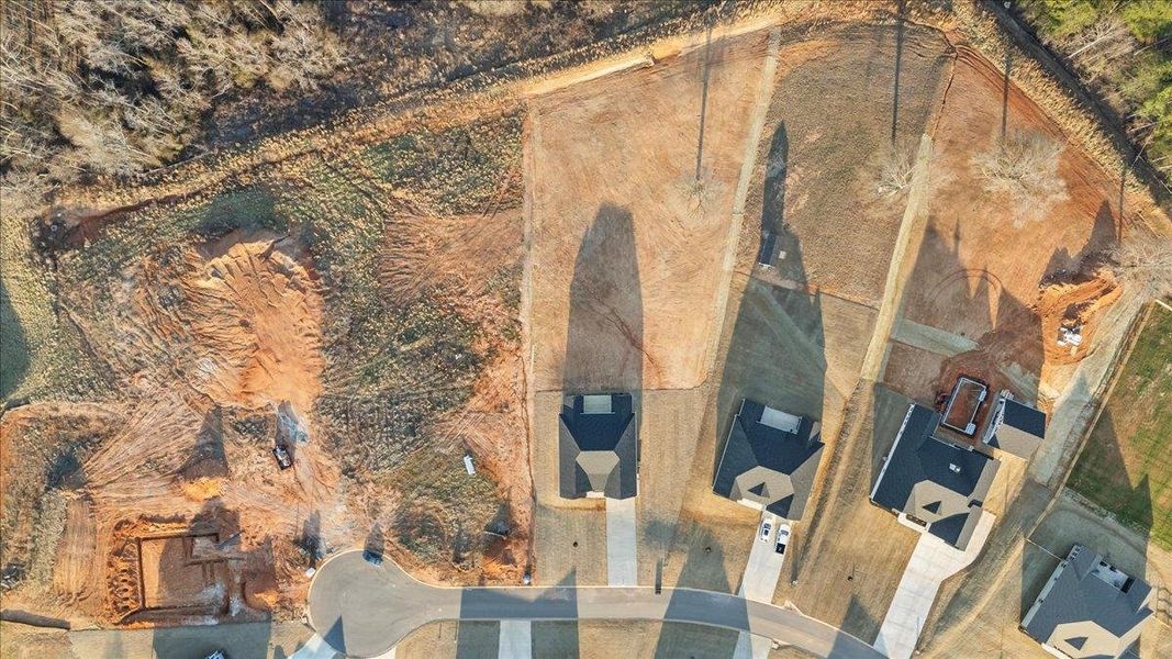 Site preparation for new homesites in Messer Farms, Inman (Image 31).