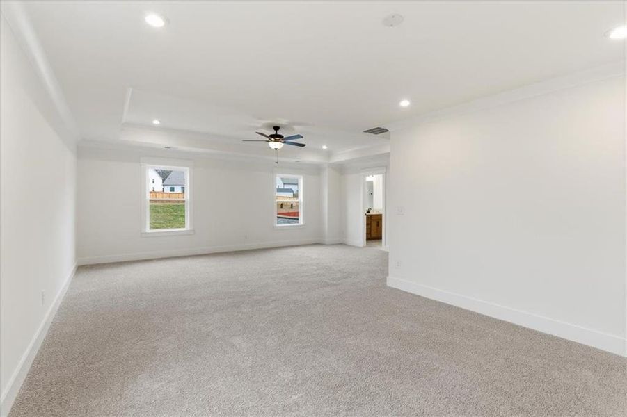 Spacious, unfurnished interior of a new home in Springside Reserve, Powder Springs (Image 32).
