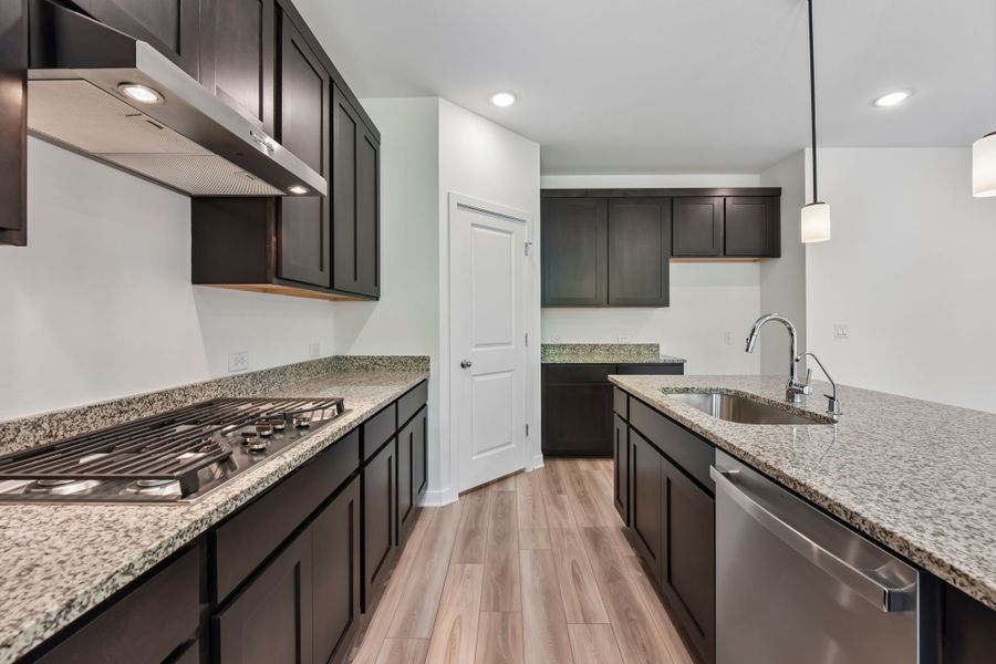 Furnished interior view inside a new home in Parkton Square, Kyle (Image 9).