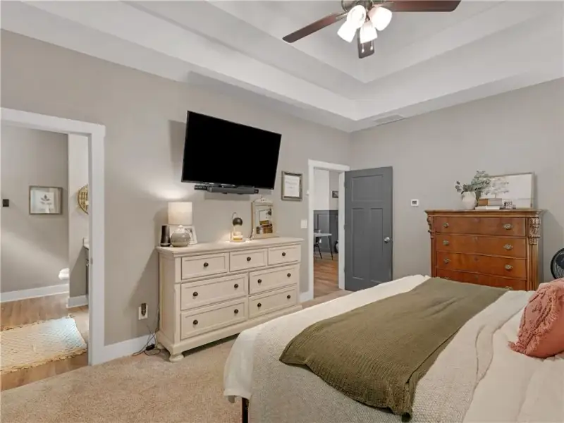 Furnished interior view inside a new home in , Monticello (Image 11).