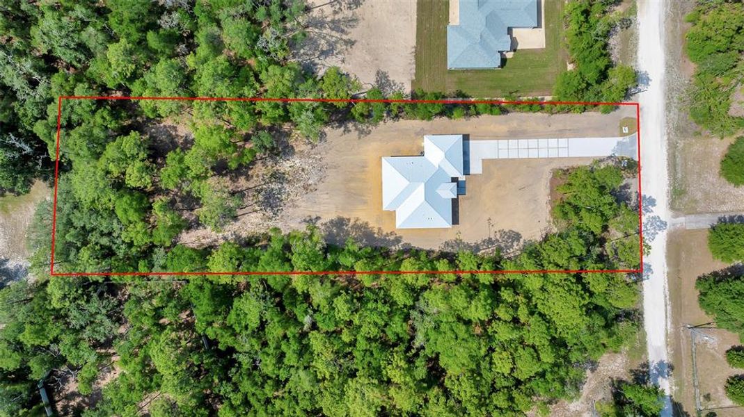 AERIAL VIEW - BOUNDARIES