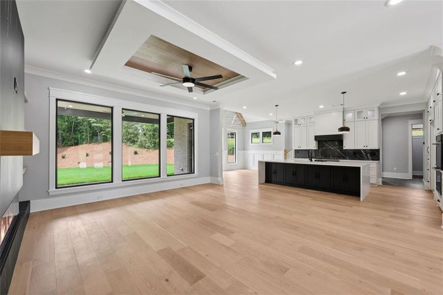 Furnished interior view inside a new home in , Braselton (Image 60). Furnished interior view inside a new home in , Braselton (Image 60).