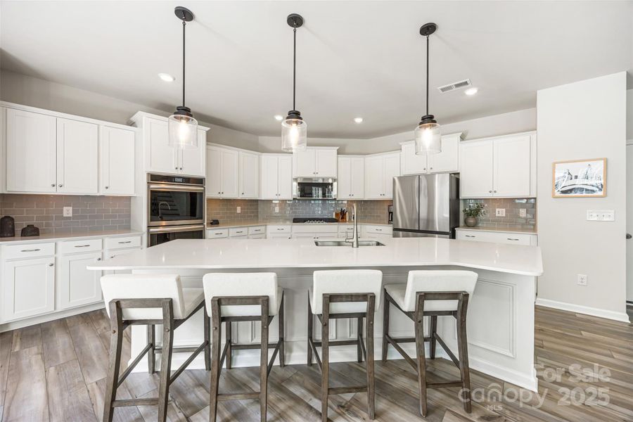 Furnished interior view inside a new home in Walnut Creek: Enclave, Lancaster (Image 2). Furnished interior view inside a new home in Walnut Creek: Enclave, Lancaster (Image 2).