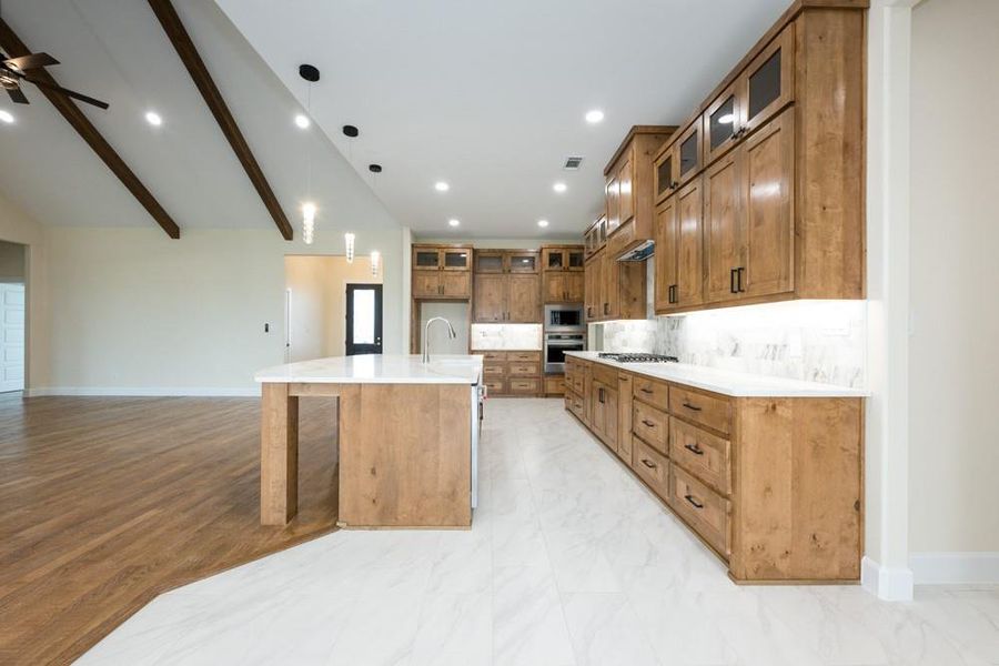 Furnished interior view inside a new home in , Blue Ridge (Image 14).