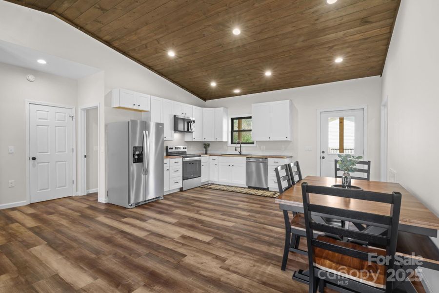 Furnished interior view inside a new home in , Bryson City (Image 6).