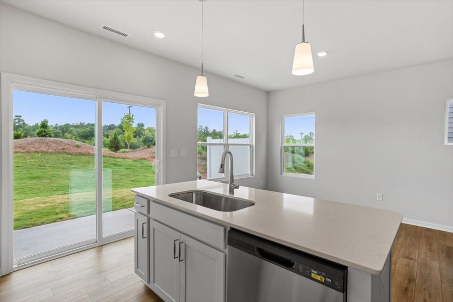 Furnished interior view inside a new home in Sweetbrier, Durham (Image 11).