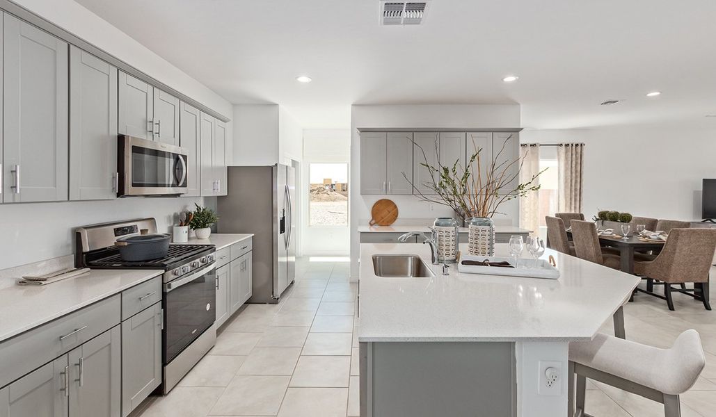 Representative furnished interior of a home built from the Kingston by D.R. Horton in Barnett Village, Marana (Image 20).
