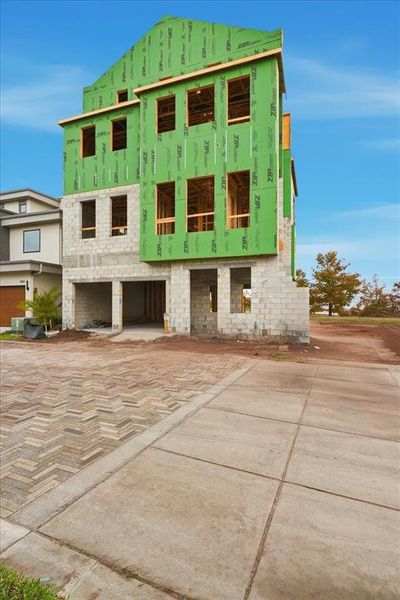 In-progress construction of a new home in , Orlando, FL (Image 44).