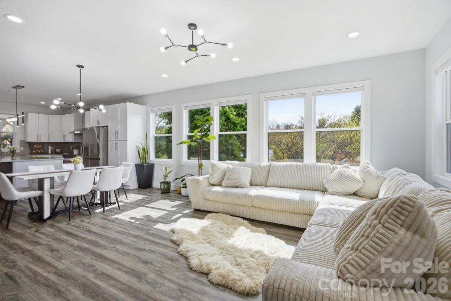 Furnished interior view inside a new home in , Canton (Image 27).