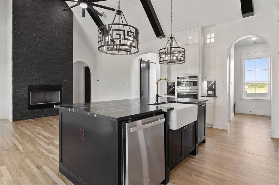 Furnished interior view inside a new home in , Joshua (Image 4).