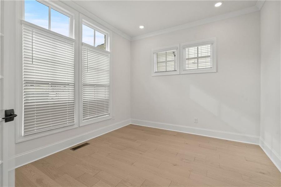 Spacious, unfurnished interior of a new home in Promenade at Sawnee Village, Cumming (Image 22).