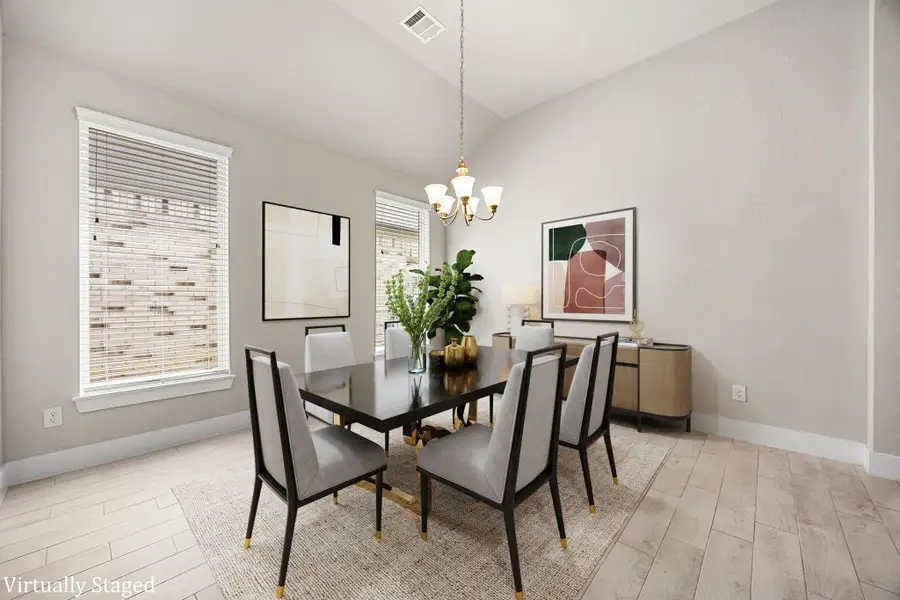 Furnished interior view inside a new home in Morton Creek Ranch, Katy (Image 5). Furnished interior view inside a new home in Morton Creek Ranch, Katy (Image 5).