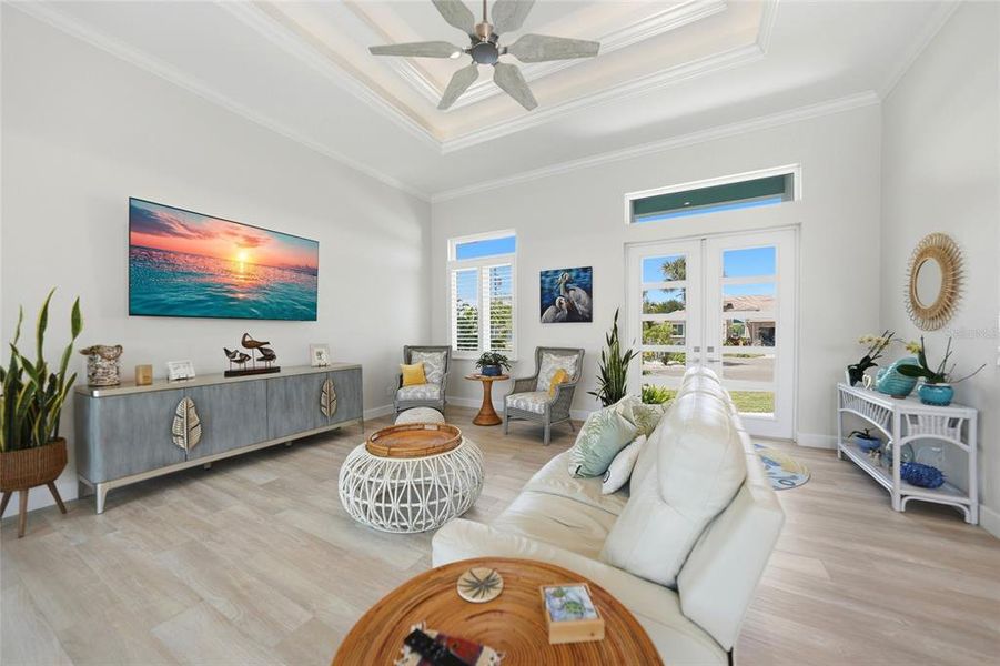 Furnished interior view inside a new home in , Punta Gorda (Image 37).
