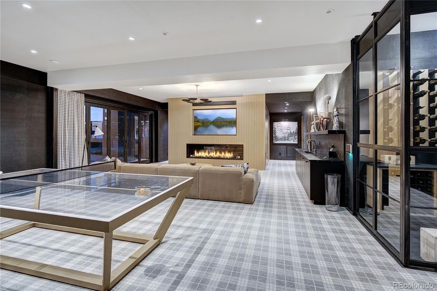 Furnished interior view inside a new home in , Parker (Image 32).