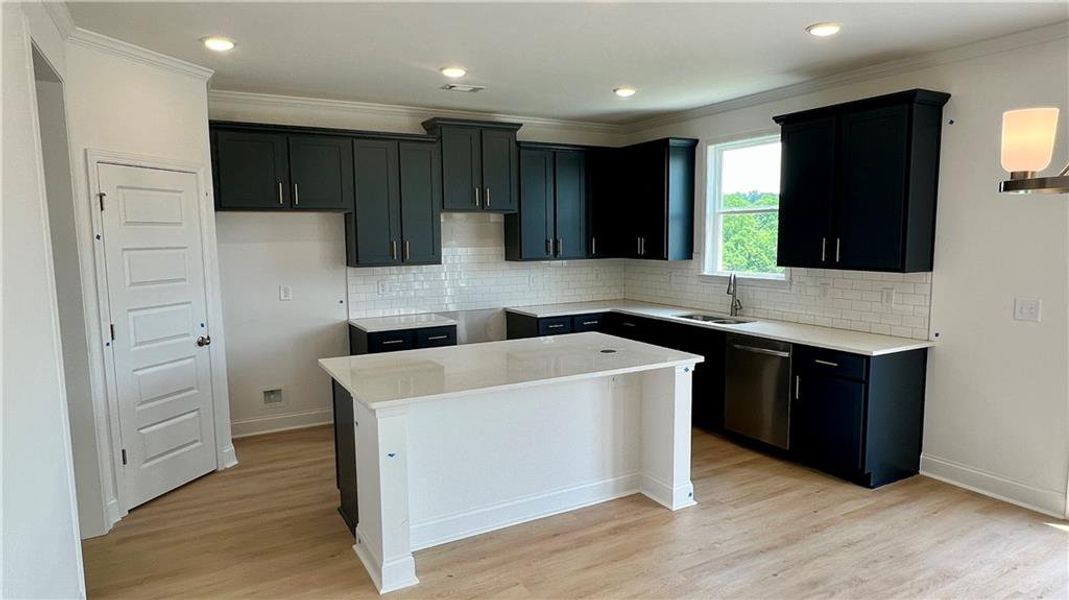 Furnished interior view inside a new home in Clark Farms, Flowery Branch (Image 4).