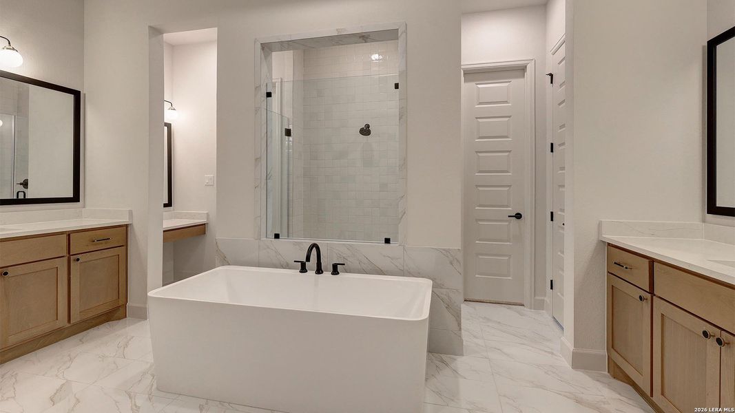 Furnished interior view inside a new home in Esperanza, Boerne (Image 15).