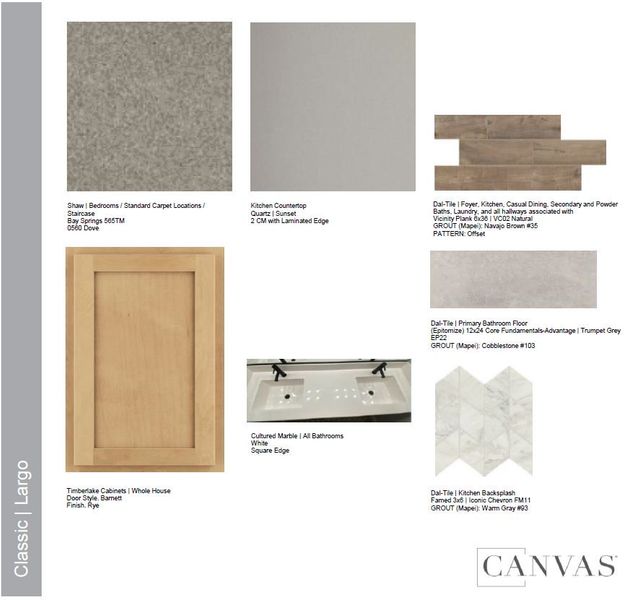 Sample of building materials used in homes in Parkside, Avondale (Image 19).
