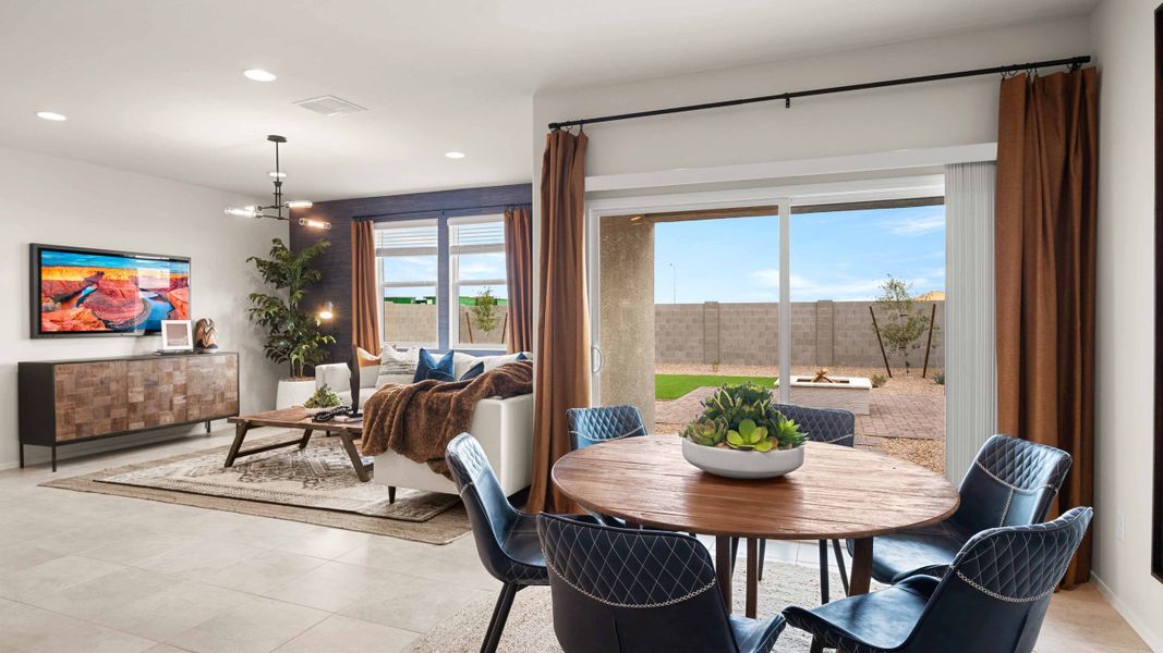 Furnished interior view inside a new home in Sorrento, Maricopa (Image 9).