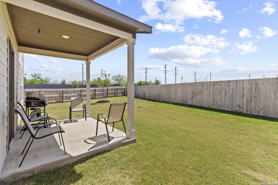 Exterior details and patio area of a home in , Schertz (Image 3).