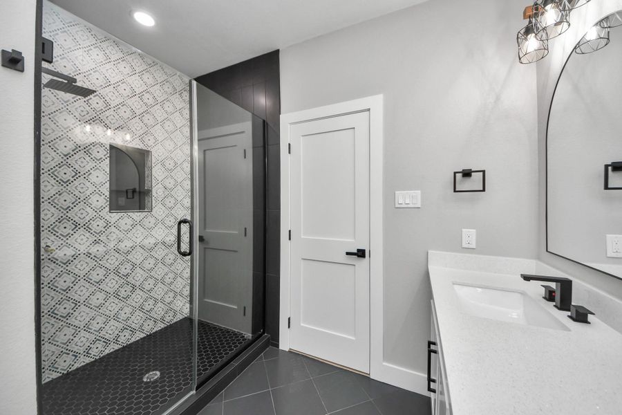 Furnished interior view inside a new home in , Pasadena (Image 16).
