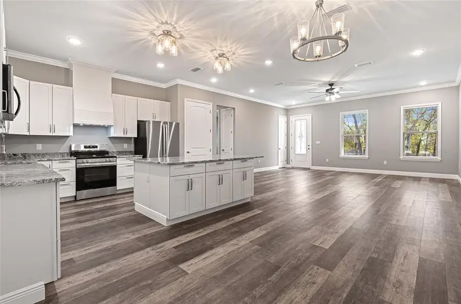 Furnished interior view inside a new home in , Inverness (Image 5).