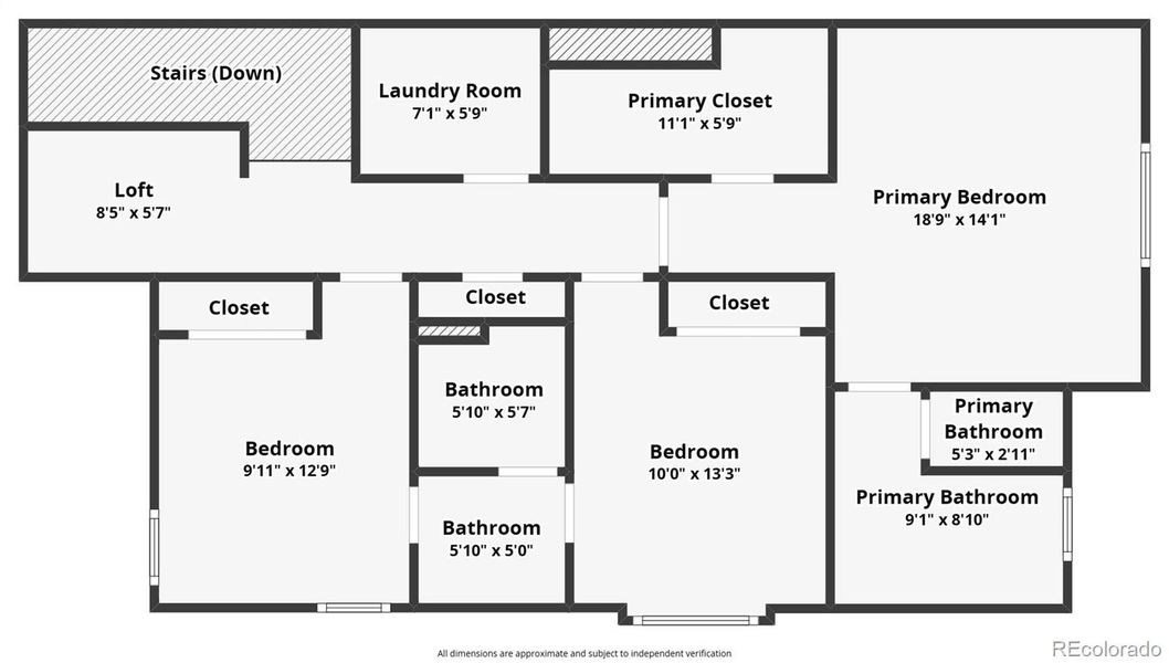 2D floor plan layout of this home in , Parker, CO (Image 4).