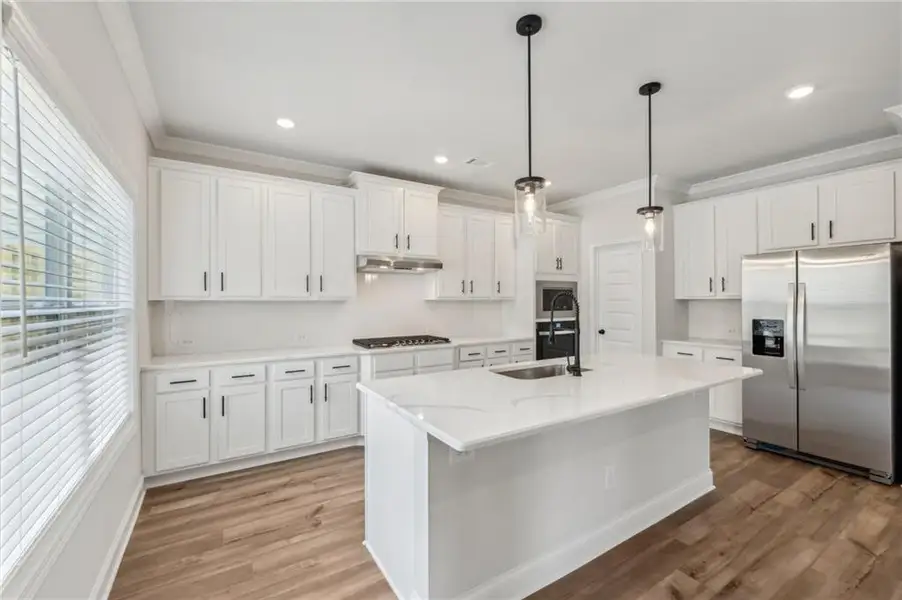 Furnished interior view inside a new home in Fowler Farms, Auburn (Image 17).