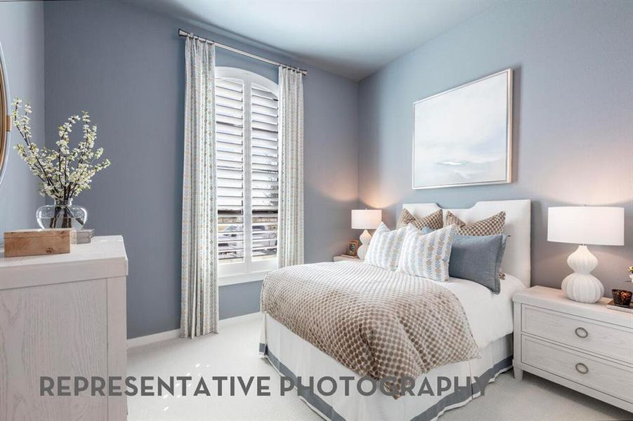 Furnished interior view inside a new home in Landmark, Denton (Image 35).