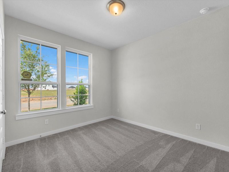 Spacious, unfurnished interior of a new home in Mason Woods, Cypress (Image 12).